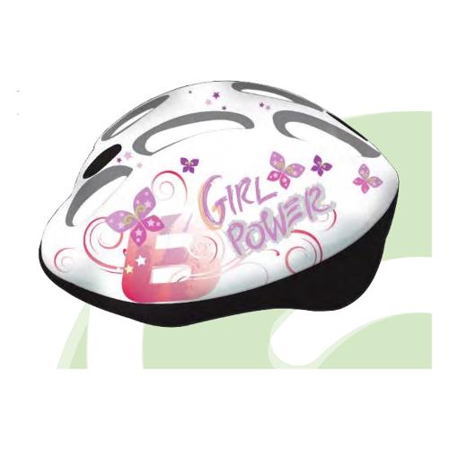 Bonin Casco bambini taglia S/M 52-56 'NFUN Girl Power Bianco e Lilla IVC664