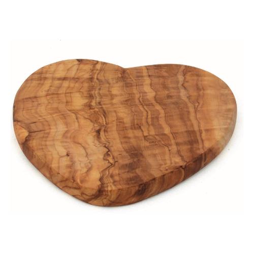 Arte Legno Spello Tagliere Legno (17x15cm) Cuore Ulivo naturale HED7