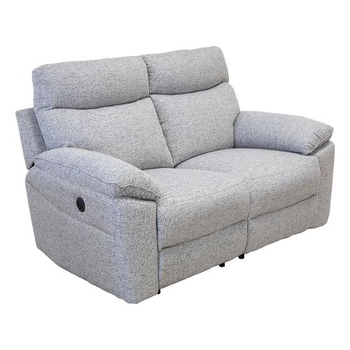 Amicasa MOON Elettrico Divano relax 2 posti lineare Grey
