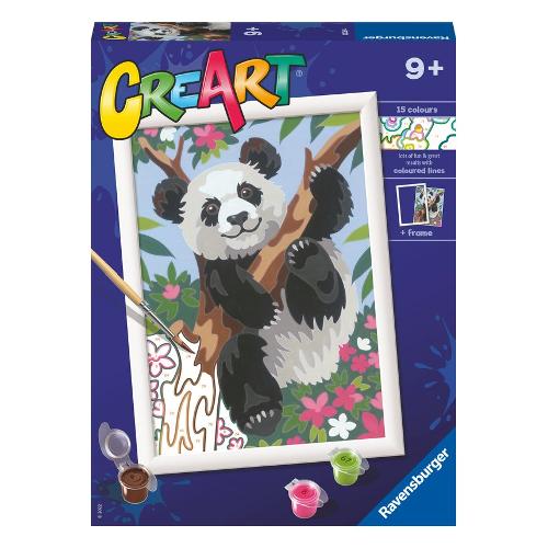 Ravensburger CreArt Gattini in Autunno Dipingere con i Numeri Gioco