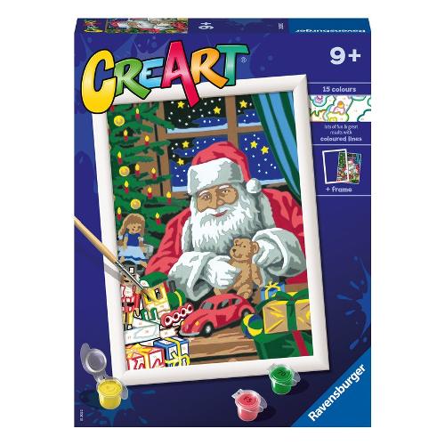 Ravensburger Set per dipingere Babbo Natale CREART 20265