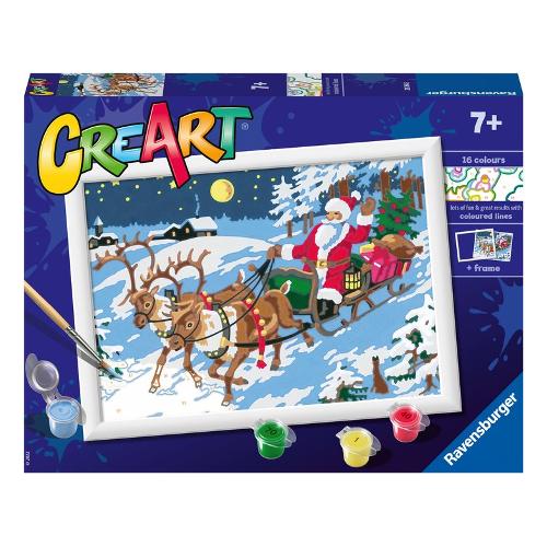 Ravensburger Set per dipingere La consegna dei regali CREART 20264
