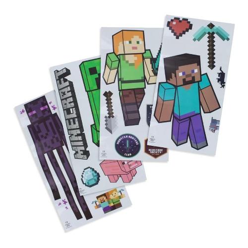 Paladone Gadget MINECRAFT Adesivi da Parete PP6586MCF