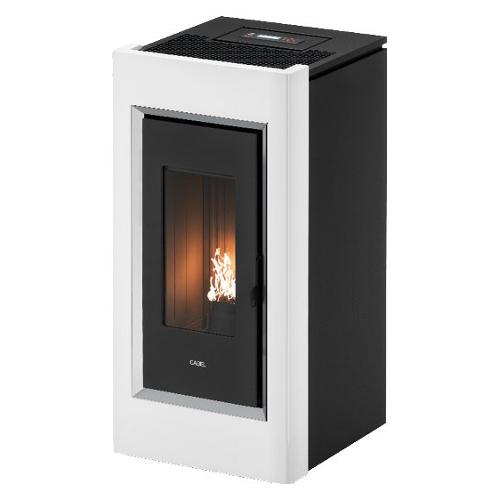 Stufa pellet 10,5kW PRINCE 11 Bianco 5 stelle 7022071