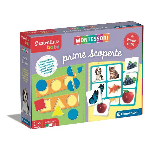 Clementoni Gioco prescolare Prime Scoperte 12-36m MONTESSORI 16421