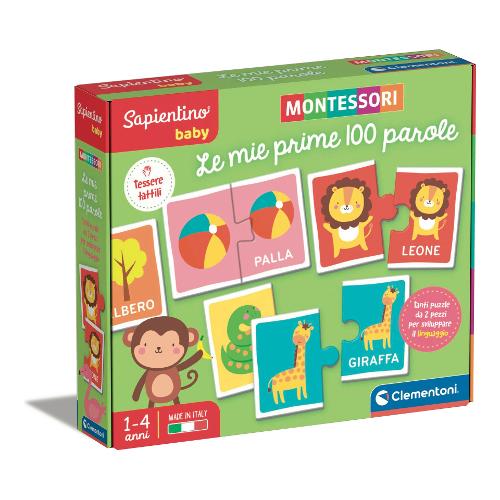 Prime 100 Parole Prescolare MONTESSORI 16412