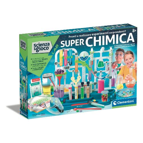 Clementoni Gioco educativo Super Chimica SCIENZA E GIOCO 19313
