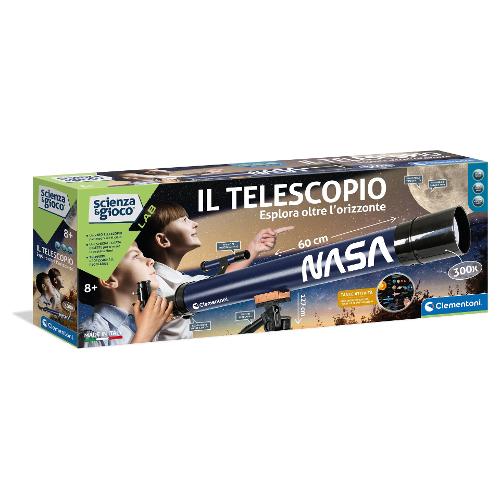 Clementoni Gioco educativo Telescopio NASA SCIENZA E GIOCO 19297