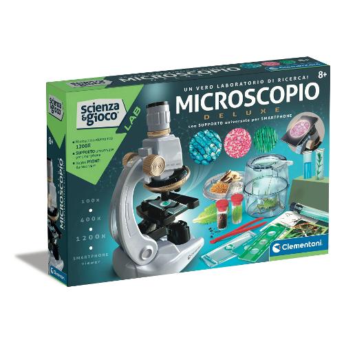 Microscopio in metallo, Giochi educativi