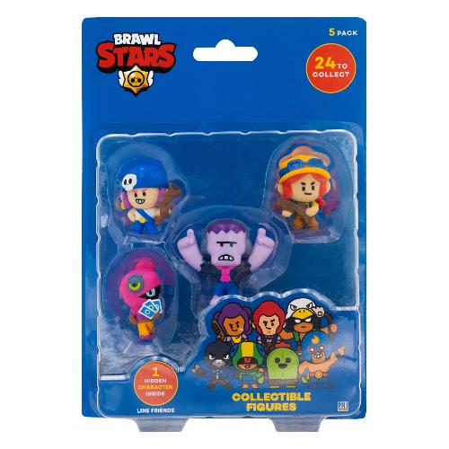 Gamevision Set personaggi 5 pz BRAWL STARS GAV57368SINGPZ