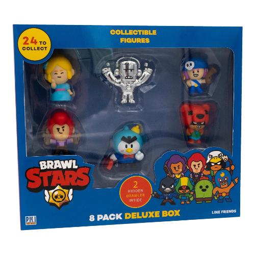 Gamevision Set personaggi de Luxe 8 pz BRAWL STARS GAV57369SINGPZ