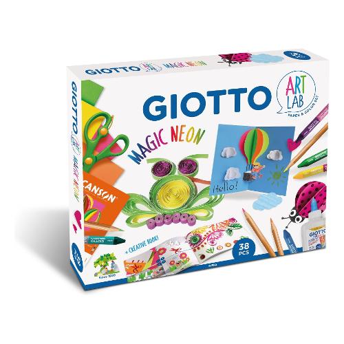 Fila Kit colori GIOTTO Magic Neon Art Lab F582200