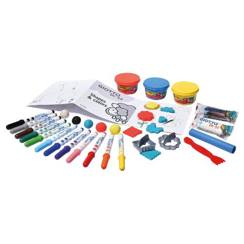 Kit colori GIOTTO BEBÈ Creative Set Coloring & Modelling F478400