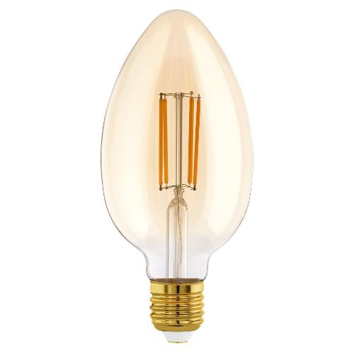 Eglo Lampadina led pera E27 (4,5W) , luce calda VINTAGE 110113