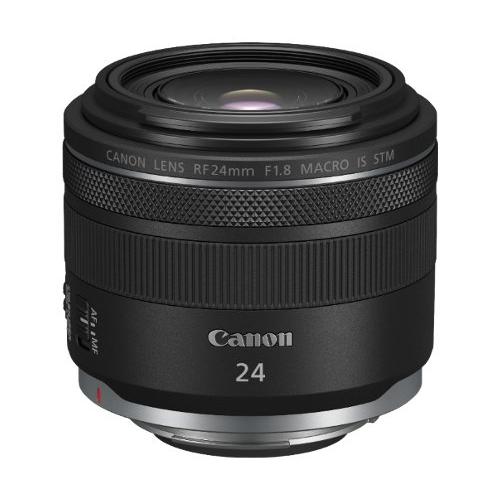 Canon Focale fissa EOS R Rf 24mm F1.8 Macro Is Stm Black 5668C005