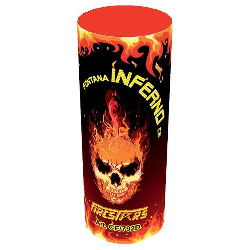 Firestars Giochi pirici 1 pz Fontana Inferno CE 792D (7,5x18 cm)
