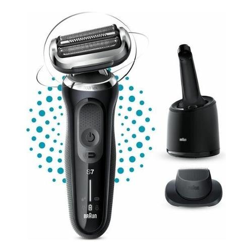Braun Rasoio barba SERIES 7 360 Flex Black e Silver 71 N7200CC