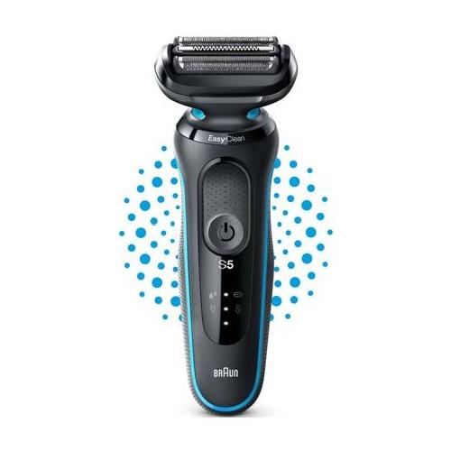 Braun Rasoio barba SERIES 5 Easy Clean Blue e Black 51 M1000S