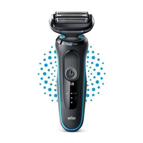 Rasoio barba SERIES 5 Easy Clean Celeste e Nero 51 M1000S