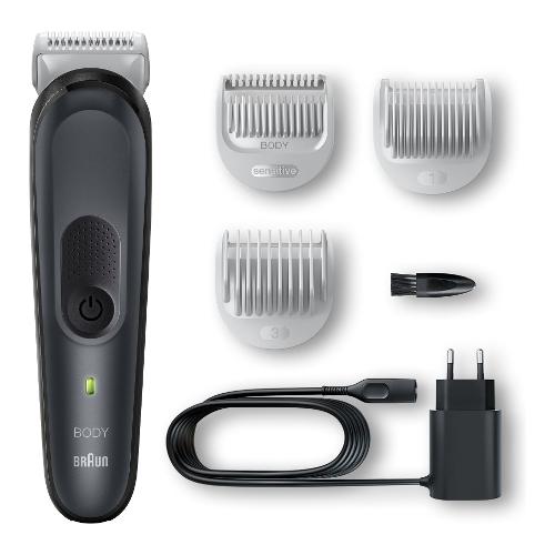 Braun Depilatore SERIES 3 Body Groomer Black BG3340