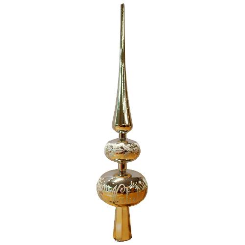 Santa Claus Puntale albero Natale Crema PD273CR (40cm)