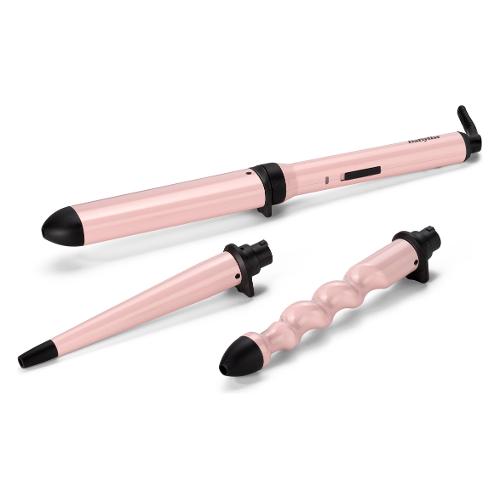 Babyliss Arricciacapelli CURL And Wave Trio Rosa MS750E