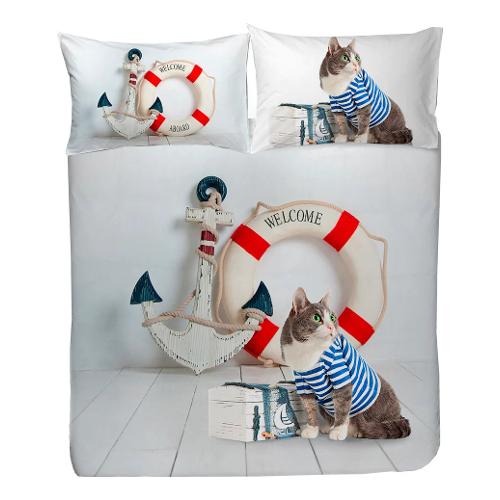Happidea Parure copripiumino due piazze ON BOARD 0168 01E