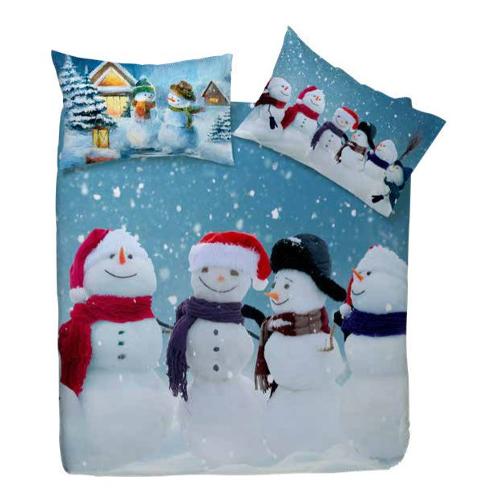 Happidea Parure copripiumino due piazze BRRR 0224 08E