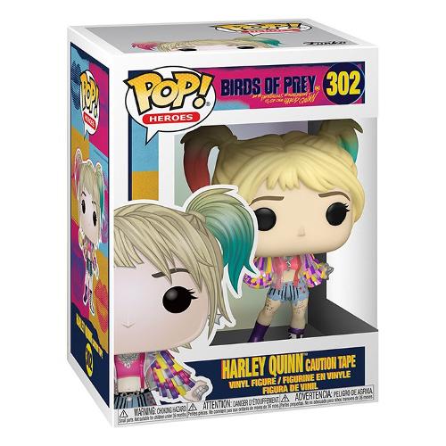 Funko POP HEROES Dc Birds Of Prey Harley Quinn Caution Tape 302 44367