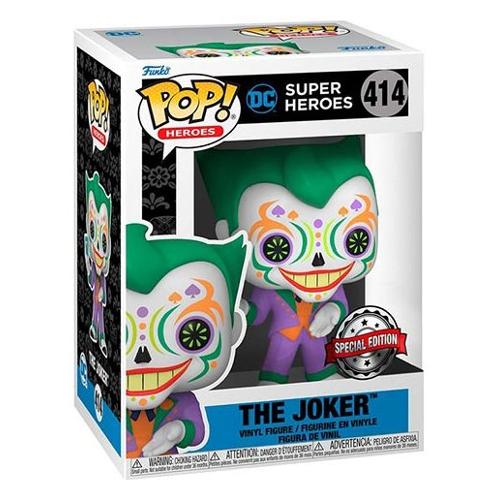 Funko POP HEROES Dc Dia De Los Muertos Joker Limited Edition 414 58173