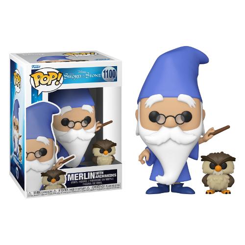 Funko POP DISNEY La Spada Nella Roccia Merlin W Archim 1099 49152