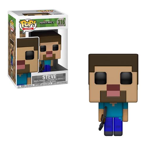 Funko POP GAMES Minecraft Steve 316 26383