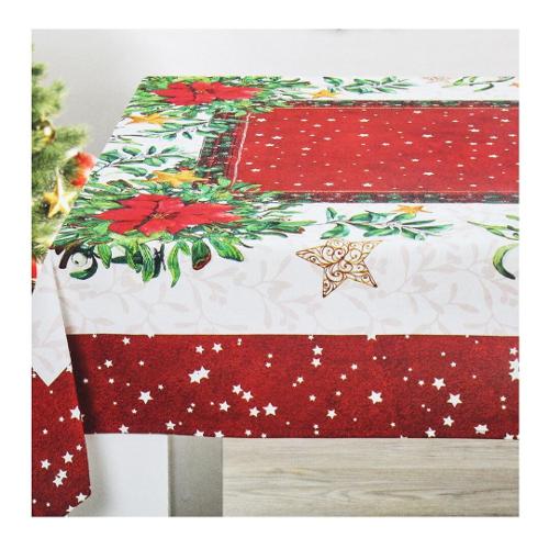 Vingi Tovaglia Natale TIFFANY 02 Assortito (180x140cm) P4900