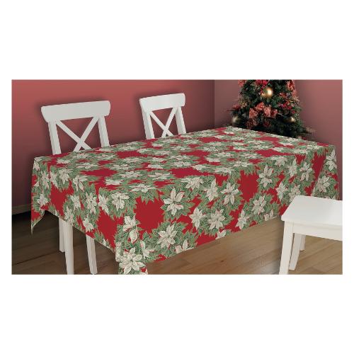 Vingi Tovaglia Natale ARMONY Star Red (180x140cm) P5520