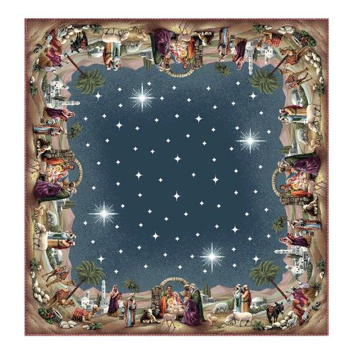Vingi Tovaglia centro Natale MAGIA (93x93cm) P4977