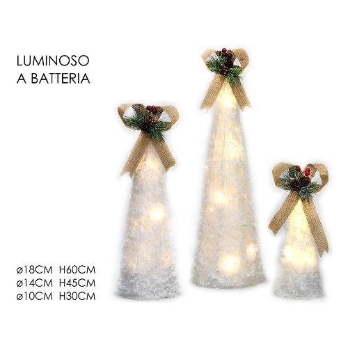 General Trade Albero luce fissa (H30 cm) Bianco caldo Bianco 455519