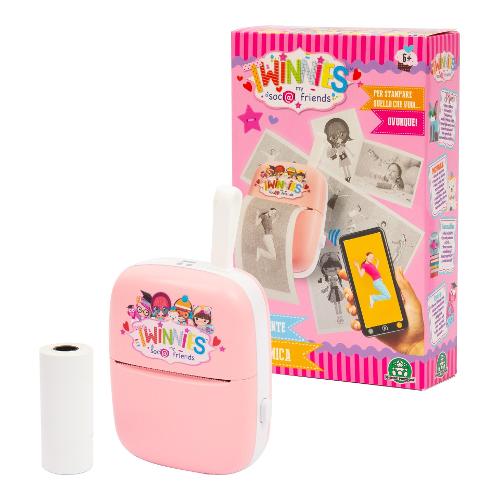 Giochi Preziosi Stampante fotografica TWINNIES Mini Rosa e Bianco TNN00000