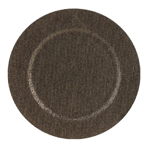 Fade Sottopiatto Plastica (33cm) TABLE MAT CHARM Black strass 56015