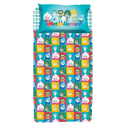 Hermet Completo letto una piazza cotone METEO HEROES 6337 673 MH01