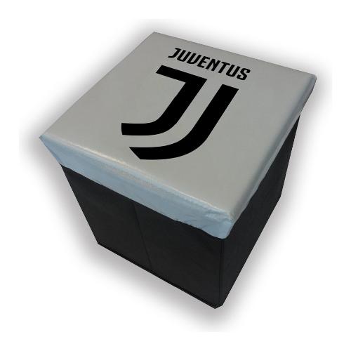 Hermet JUVENTUS Pouf Bianco e Nero