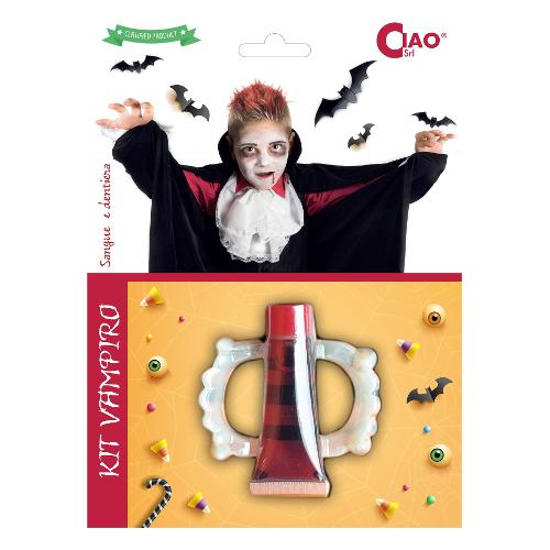 Ciao Set trucchi Halloween Make Up Dentiera Vampiro 30697