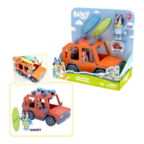 Bluey Veicoli con Personaggi e Accessori - The Toys Store