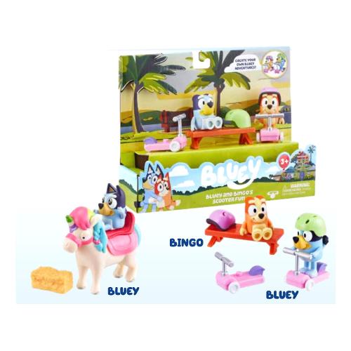 Giochi Preziosi Set personaggi con veicoli BLUEY Assortito BLY12000