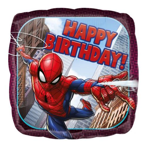 Ciao Palloncino party Quadro Mylar SPIDERMAN (45x45 cm) W3466401