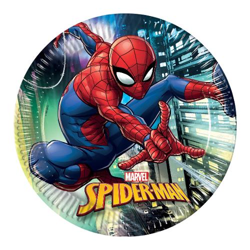 Ciao Set piatti piani monouso 8pz SPIDERMAN 89445