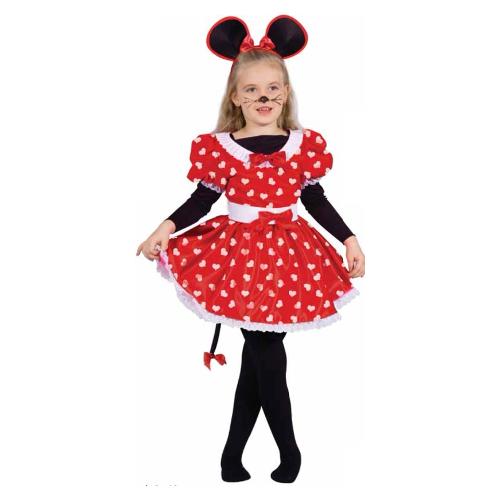 Ciao Costume carnevale Topina di Cuori Simpatia Assortito taglia 3-12 anni 18275