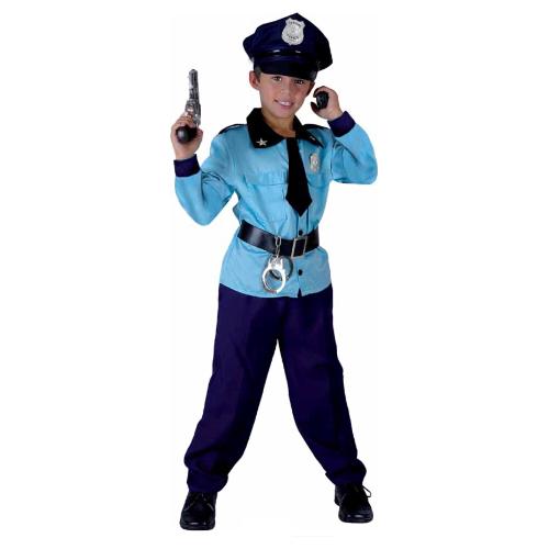 Costume carnevale Policeman Allegria Assortito taglia 4-10 anni 10805