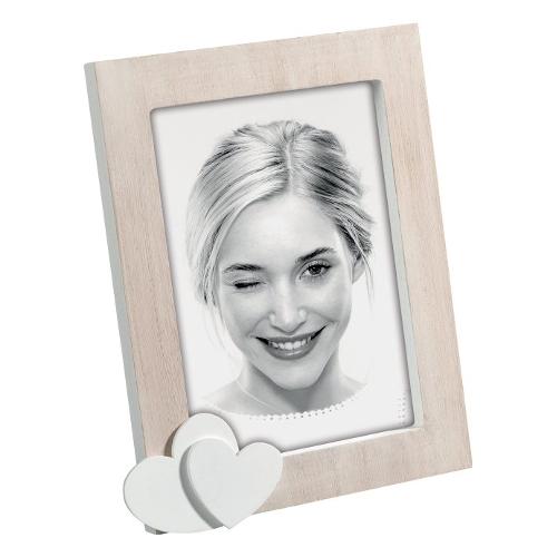 Mascagni Portafoto (per 1f 13x18 cm ) CUORI Rovere 2IVA1507