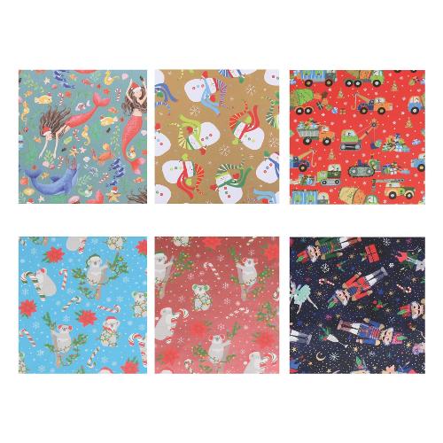 Star Rotolo carta regalo natalizia CHRISTMAS Kids (300x100 cm)