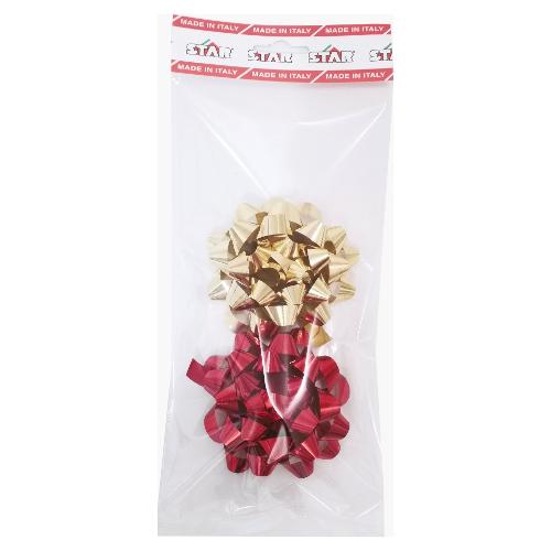 Star Set fiocchi regalo CHRISTMAS Assortito (6 cm) 2 pz 21128
